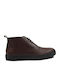 Fred Perry Men's Leather Boots Brown