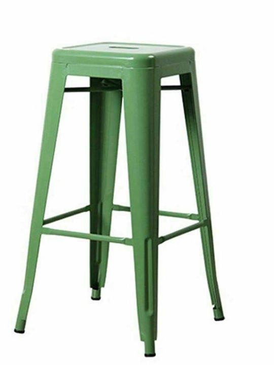 Metallic Stool for Bar Outdoor Relix Green 1pcs...