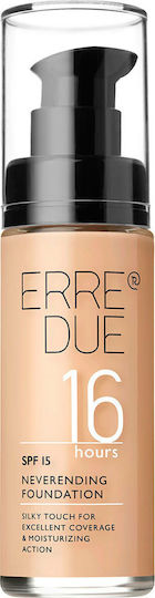 Erre Due Neverending 16H Liquid Make Up SPF15 08 Sun Kissed 30ml