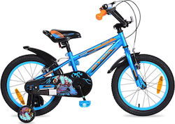 Byox Monster 16" Kids Bicycle BMX Blue