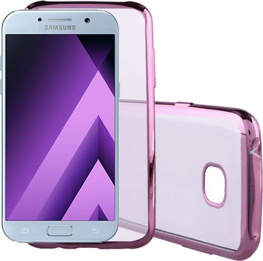 Volte-Tel Umschlag Rückseite Silikon Rose Gold (Galaxy A5 2017)