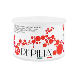 Depilia Κερί αποτρίχωσης Soft Fruit Hair Removal Wax 400ml