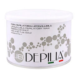 Depilia Κερί Αποτρίχωσης σε Δοχείο Καρύδα 400ml