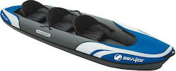 Sevylor Hudson 2000014708 Φουσκωτό Kayak Θαλάσσης 3 Ατόμων Πολύχρωμο