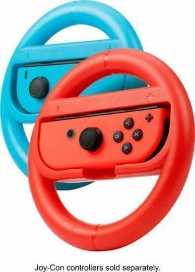 Joy-con Wheel Pair Blue & Red