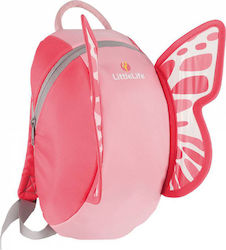 Littlelife Butterfly 6lt Σχολική Τσάντα Πλάτης Νηπιαγωγείου σε Ροζ χρώμα