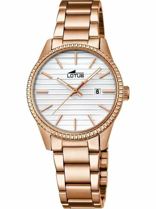 Lotus Watches Ceas de Damă cu Rose Gold Brățară...