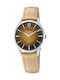 Lotus Watches Watch with Beige Leather Strap 18406/3