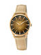 Lotus Watches Ceas cu Bej Curea de Piele 18407/2