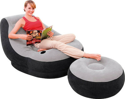Intex Inflatable Lounge Chair Gray