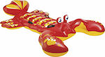 Intex Lobster Copii Saltea umflabilă Ride On pentru piscină cu mânere Roșu 213cm