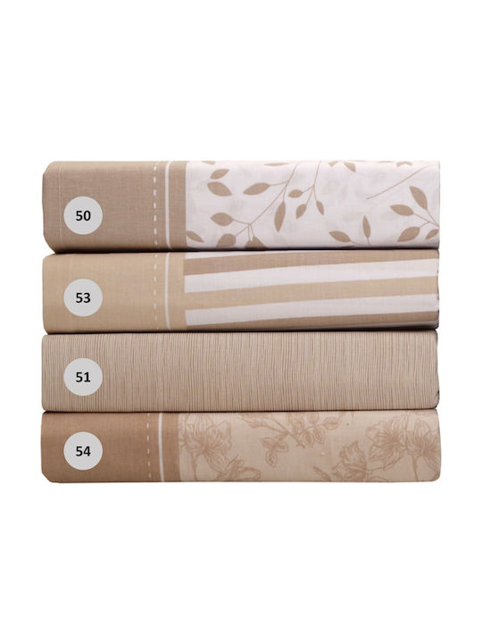 Anna Riska Mix & Match Stripe Pillowcase Set Oxford Ecru 53 50x70cm.