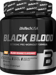Biotech USA Black Blood NOX+ Συμπλήρωμα Pre Workout 330gr Blood Orange