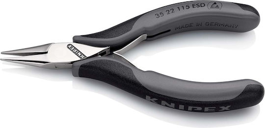 Knipex Straight Electrician Pliers ESD Length 115mm