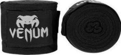 Venum 0430 VENUM-0430 Martial Arts Hand Wraps 2.5m Schwarz