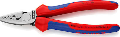 Knipex Steckverbinderpresse mit Isolierung (Länge 180mm)