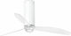 Faro Barcelona Tube Fan M Ceiling Fan 128cm Shi...