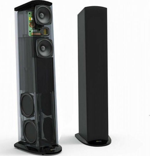 GoldenEar Triton Three + 0150003 Самоусилващи се тонколони 3 Брой шофьори 800W (Двойка) Черен