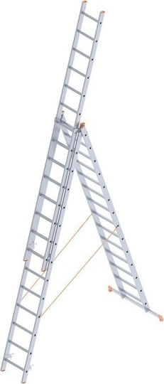 Vesta Dreifach Aluminium Leiter 3x14