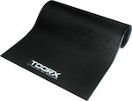 Toorx Boden Bodenbelag für Turnhallengeräte Fitnessstudio Schwarz 180x90x0.6cm 1Stück