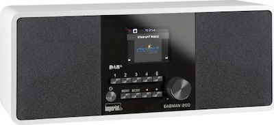 Imperial AV Dabman i200 Επιτραπέζιο Ραδιόφωνο Ρεύματος DAB+ Λευκό