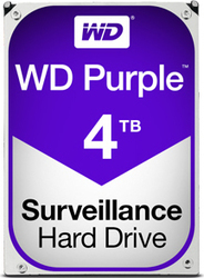 Western Digital Purple 4TB HDD Σκληρός Δίσκος 3.5" SATA III 5400rpm με 64MB Cache για Καταγραφικό