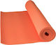 Power System Fitness Yoga Mat Στρώμα Γυμναστικής Yoga Πορτοκαλί (173x61x0.6cm)