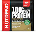 Nutrend 100% Whey Суроватъчна Протеин без глутен с Вкус на Ягода 30гр