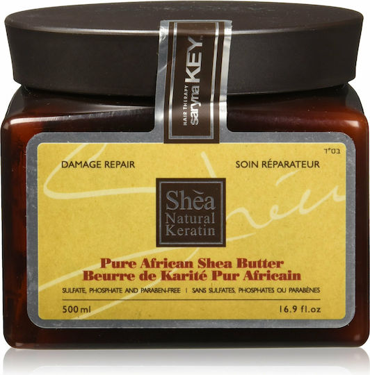 Saryna Key Damage Repair Treatment Shea Butter Μάσκα Μαλλιών για Ενδυνάμωση με Κερατίνη 500ml