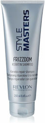 Revlon Style Masters Frizzdom Keratin Shampoo Shampoos Reconstruction/Nourishment for All Hair Types 250ml