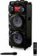 Akai Proffesional Karaoke Speaker with Wireless Microphone and Lighting Effects ABTS-T1203 Black