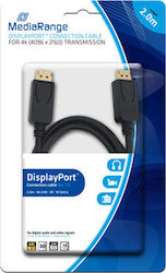 MediaRange MRCS159 DisplayPort-Kabel Male - DisplayPort Male 2m