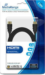 MediaRange HDMI 1.4 HDMI male - HDMI male MediaRange HDMI 1.4 HDMI male - HDMI male