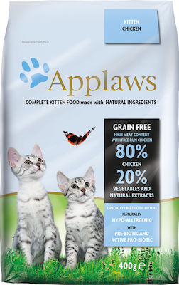 Applaws Kitten Grain Free Dry Food for Juvenile Cats with Chicken 2kg