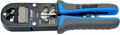 Unior Ethernet Internet Cable Crimping Plier RJ12, RJ11, RJ45 with Cable Cutter 621553