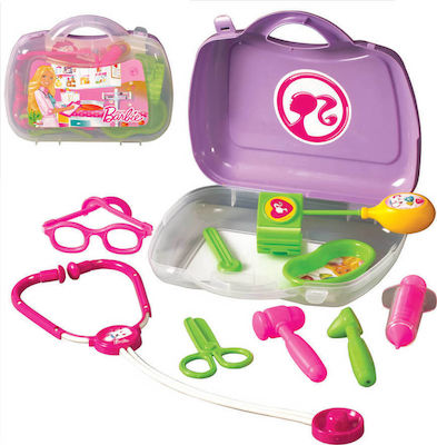 Dede Kids Medical Set Ιατρική Τσάντα Barbie Barbie for 3+ Years Old (Various Designs) 1pc 01833