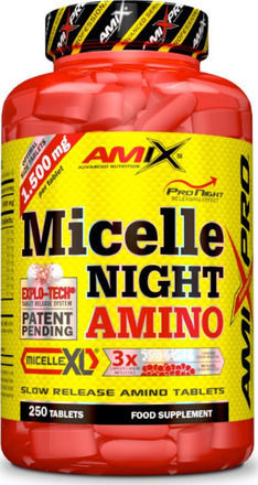 Amix PRO Micelle Night Amino 250 Ταμπλέτες