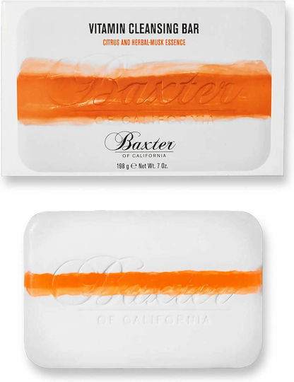 Baxter Of California Vitamin Cleansing Bar with Citrus & Herbal Musk Soap Bar 198gr