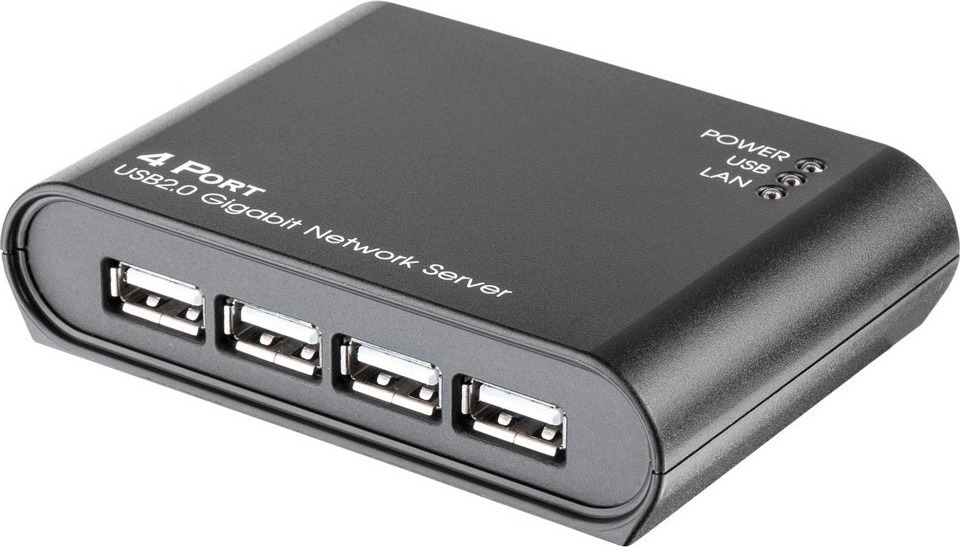 Lindy 4 Port USB 2.0 over Gigabit IP Server Skroutz.gr