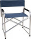 Director's Chair Beach Aluminium Blue