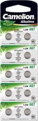 Camelion AG7 Αλκαλικές Μπαταρίες LR57 1.5V 10τμχ