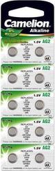 Camelion AG2 Αλκαλικές Μπαταρίες LR59 1.5V 10τμχ Camelion AG2 Αλκαλικές Μπαταρίες LR59 1.5V 10τμχ