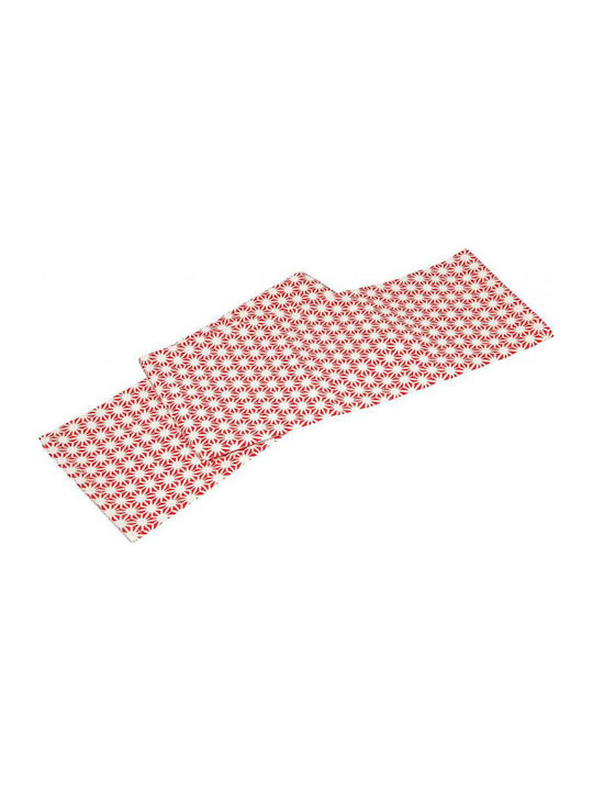 Espiel Tablecloth Cotton Red 140x180cm