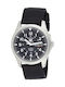 Seiko 5 Watch Automatic with Black Fabric Strap