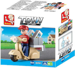 Sluban Building Block Town Courier for 6+ years 28pcs