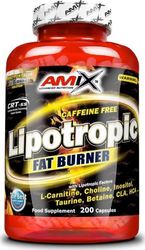 Amix Nutrition Lipotropic Fat Burner с Вкус Energy 200 капси