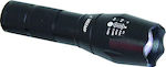 Velamp Flashlight LED Waterproof IP44 with Maximum Brightness 350lm IN247 Black