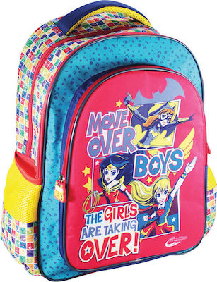 Diakakis Super Hero Girls Schulranzen Rucksack Grundschule, Grundschule Mehrfarbig