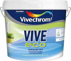 Vivechrom Vive Eco Plastic Ecological Paint for Interior Use White 2.5lt