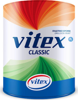 Vitex Classic Πλαστικό Χρώμα για Εσωτερική Χρήση 3lt